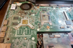 hp pavilion чистка, замена термопасты
