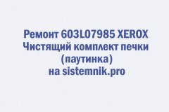 Ремонт 603L07985 XEROX Чистящий комплект печки (паутинка)