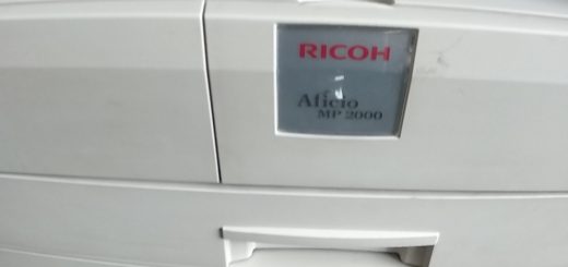 ricoh mp2000 замятие в области печки