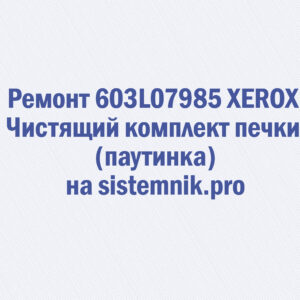 Ремонт 603L07985 XEROX Чистящий комплект печки (паутинка)
