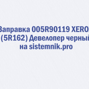Заправка 005R90119 XEROX (5R162) Девелопер черный
