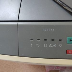 Ремонт  лазерного принтера  Lexmark E260dn