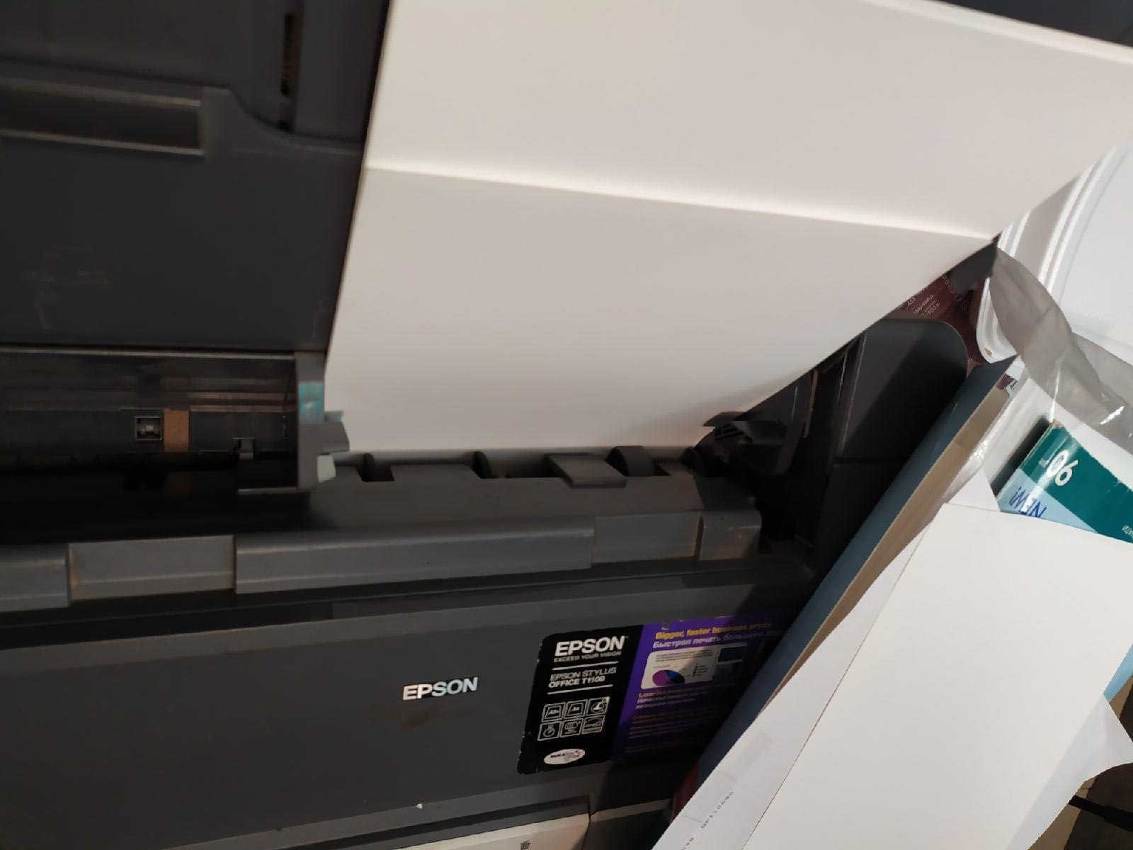 Ремонт цветного струйного принтера Epson Stylus Office T1100
