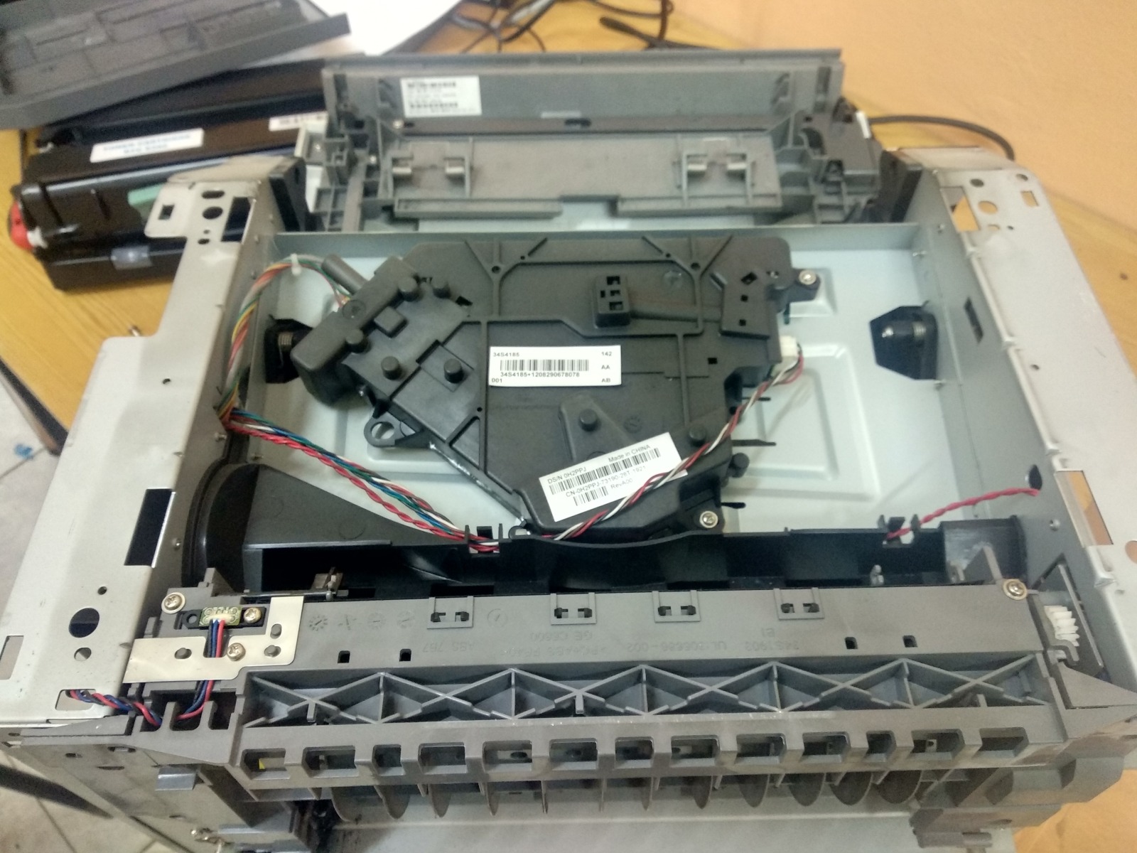 lexmark e260dn застревает бумага. чистка печки. обновление термосмазки