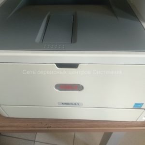 Ремонт принтера OKI B431dn ошибка блока проявки, бледная печать