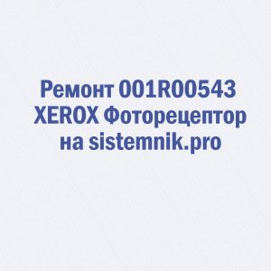 Ремонт 001R00543 XEROX Фоторецептор