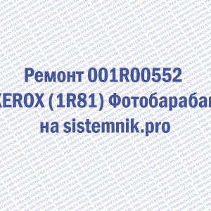 Ремонт 001R00552 XEROX (1R81) Фотобарабан
