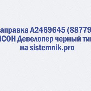 Заправка A2469645 (887797) RICOH Девелопер черный тип 9
